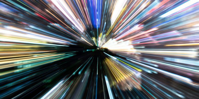 Colorful Optics Abstract